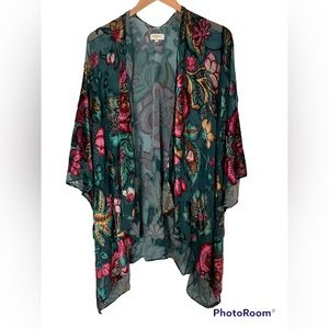 Floral bohemian shrug
